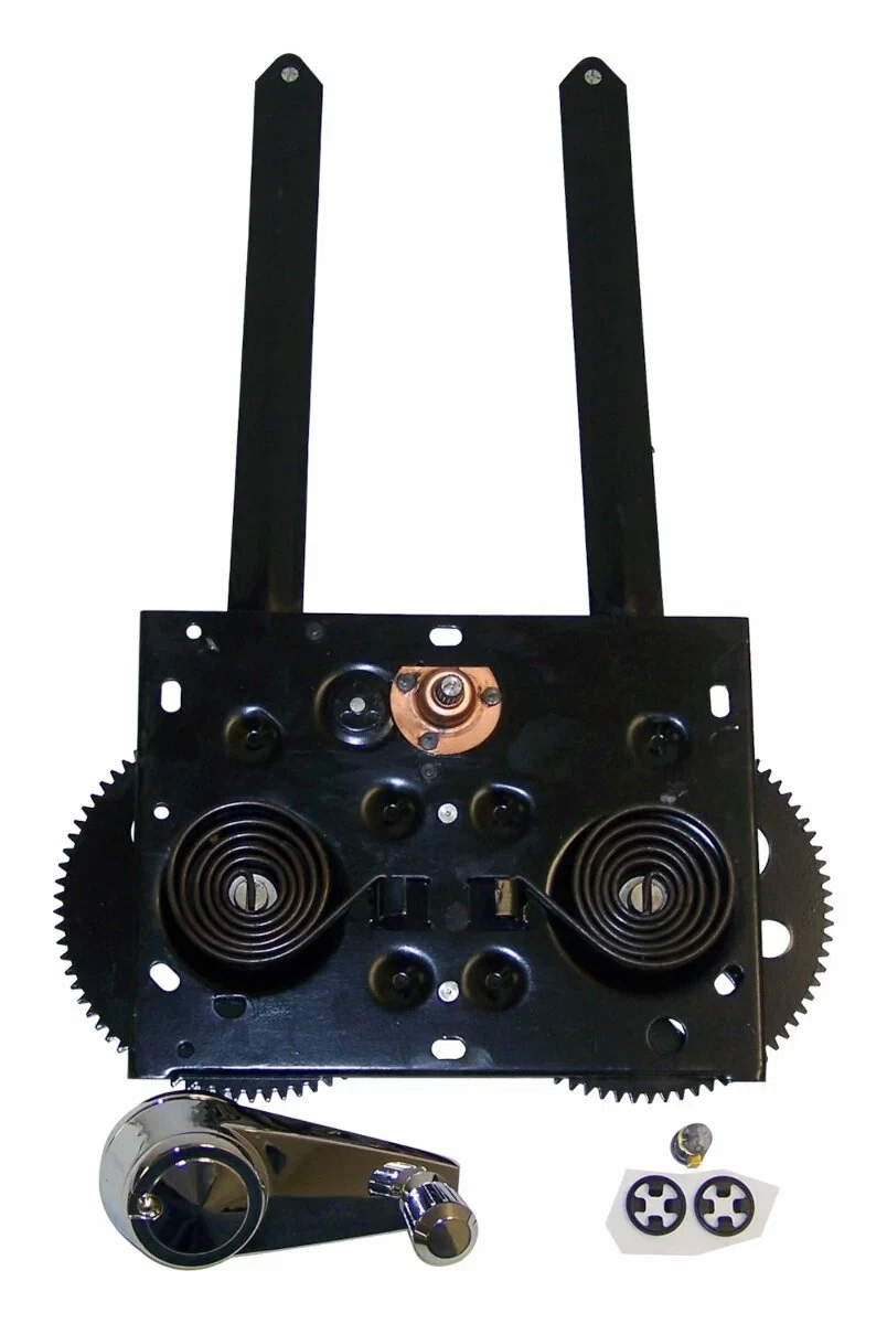 Crown Automotive - Metal Black Window Regulator Kit - 974016K